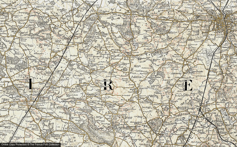Old Map of Hodgehill, 1902-1903 in 1902-1903