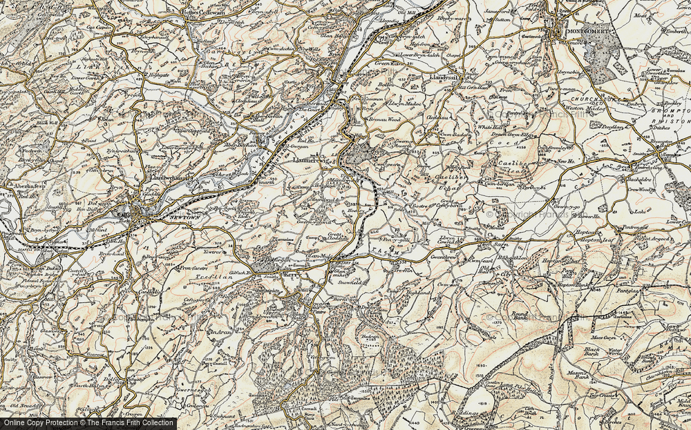 Old Map of Hodley, 1902-1903 in 1902-1903