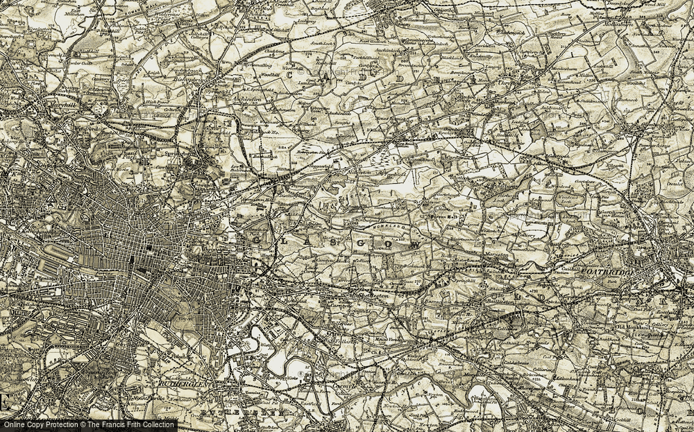 Old Map of Hogganfield, 1904-1905 in 1904-1905