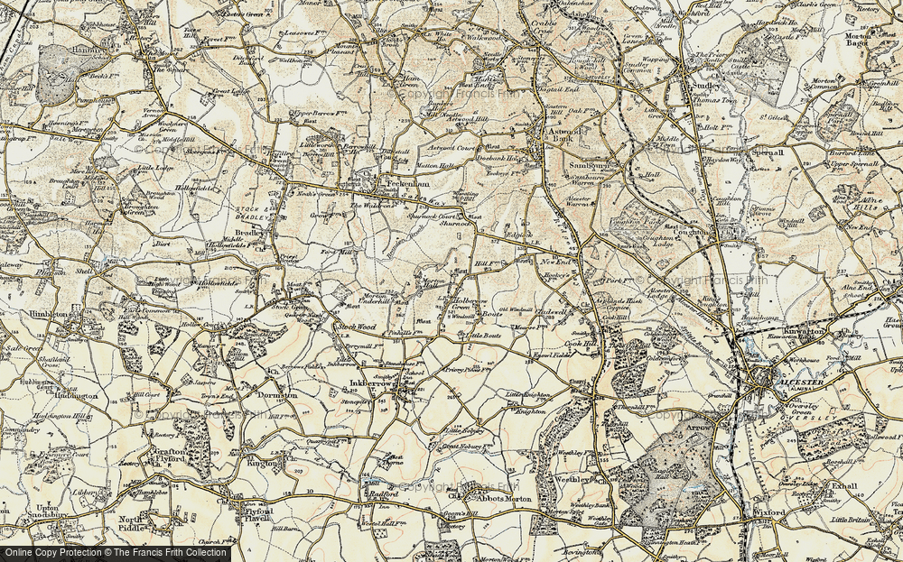 Old Map of Holberrow Green, 1899-1902 in 1899-1902