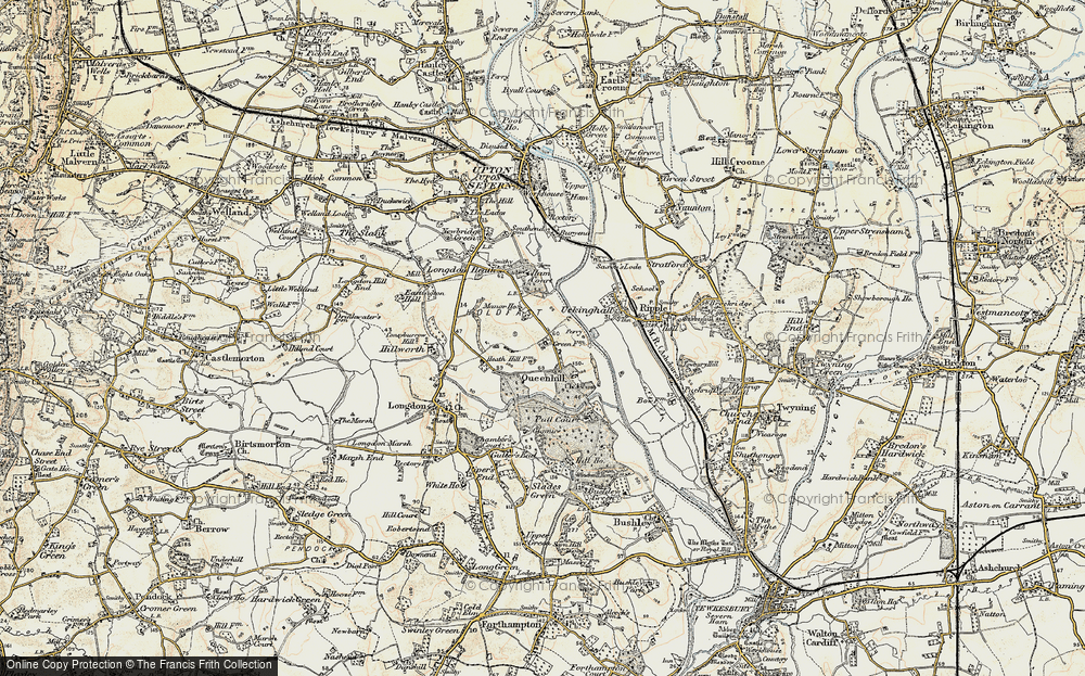 Old Map of Holdfast, 1899-1901 in 1899-1901