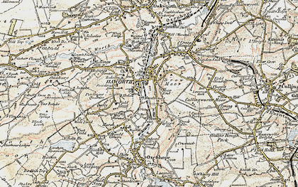 Old map of Hole in 1903-1904