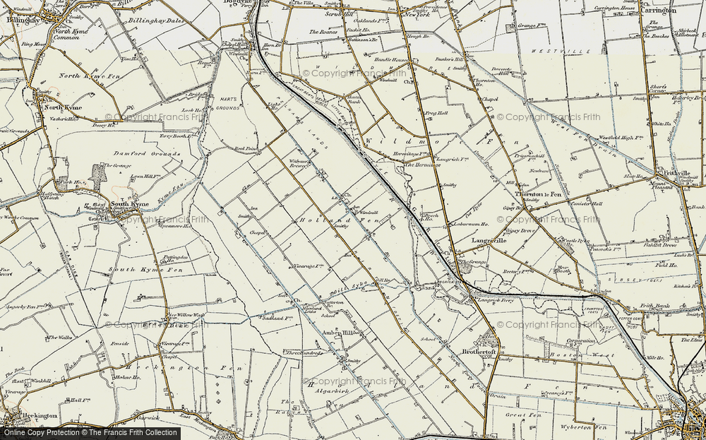 Holland Fen, 1902-1903