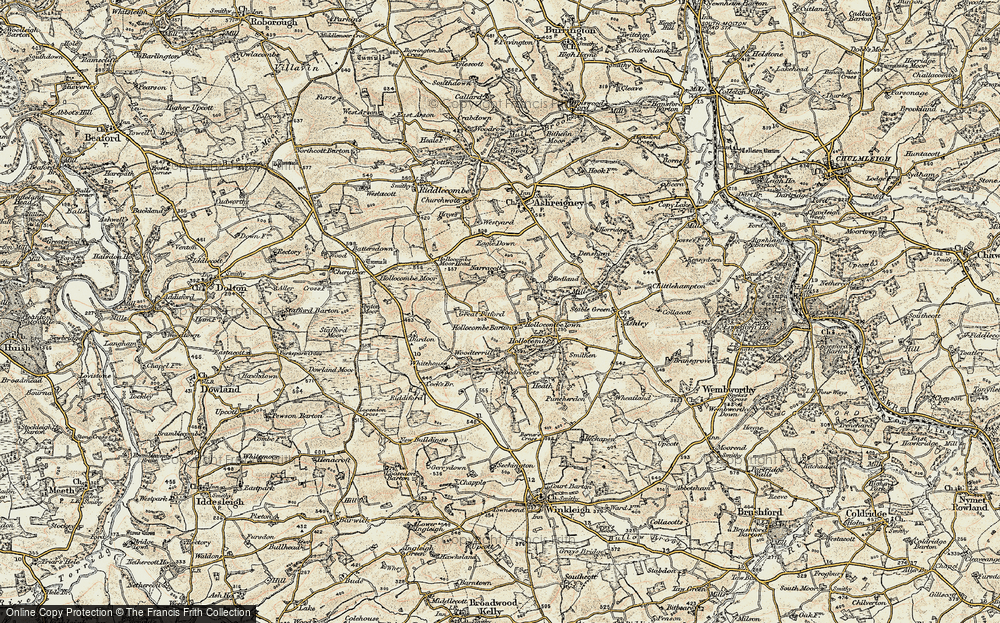 Hollocombe Town, 1899-1900