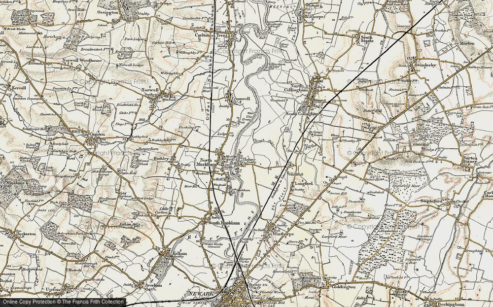 Old Map of Holme, 1902-1903 in 1902-1903