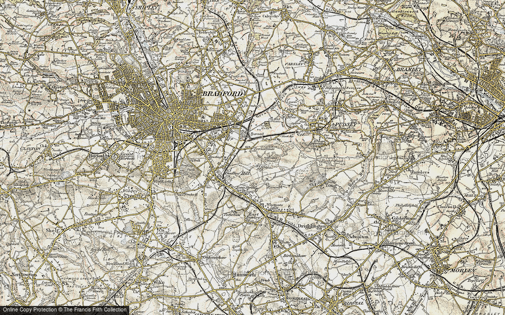 Old Map of Holme, 1903 in 1903