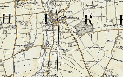 Old map of Holme Green in 1898-1901