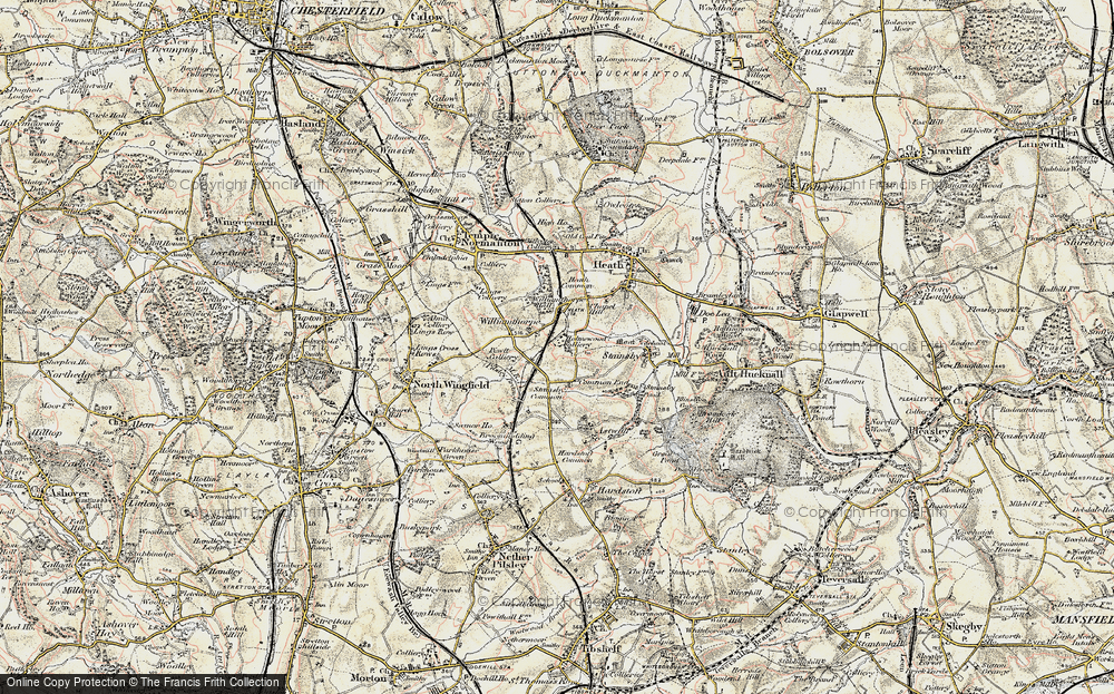 Old Map of Holmewood, 1902-1903 in 1902-1903