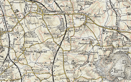 Old map of Holmewood in 1902-1903