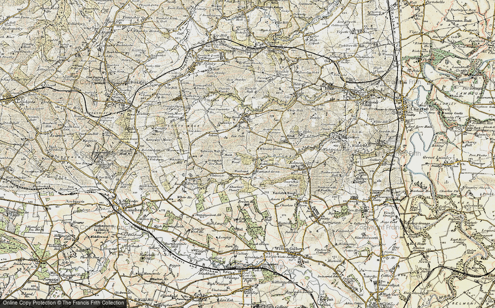 Old Map of Holmside, 1901-1904 in 1901-1904