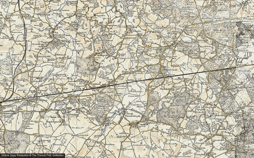 Old Map of Holt, 1897-1909 in 1897-1909