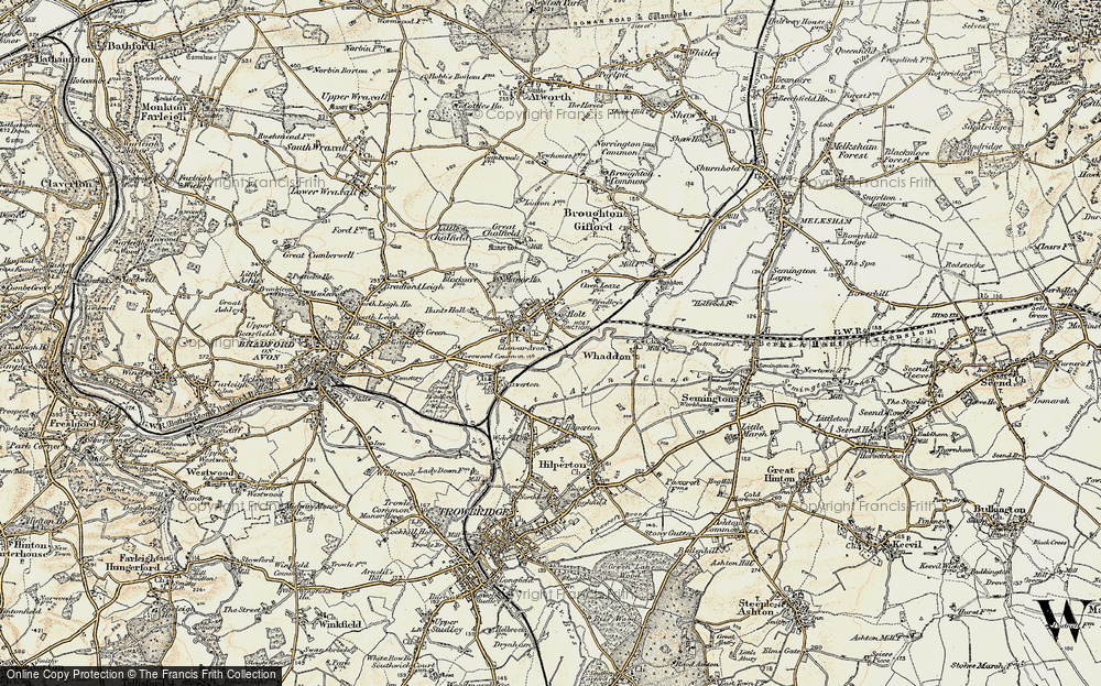Old Map of Holt, 1898-1899 in 1898-1899