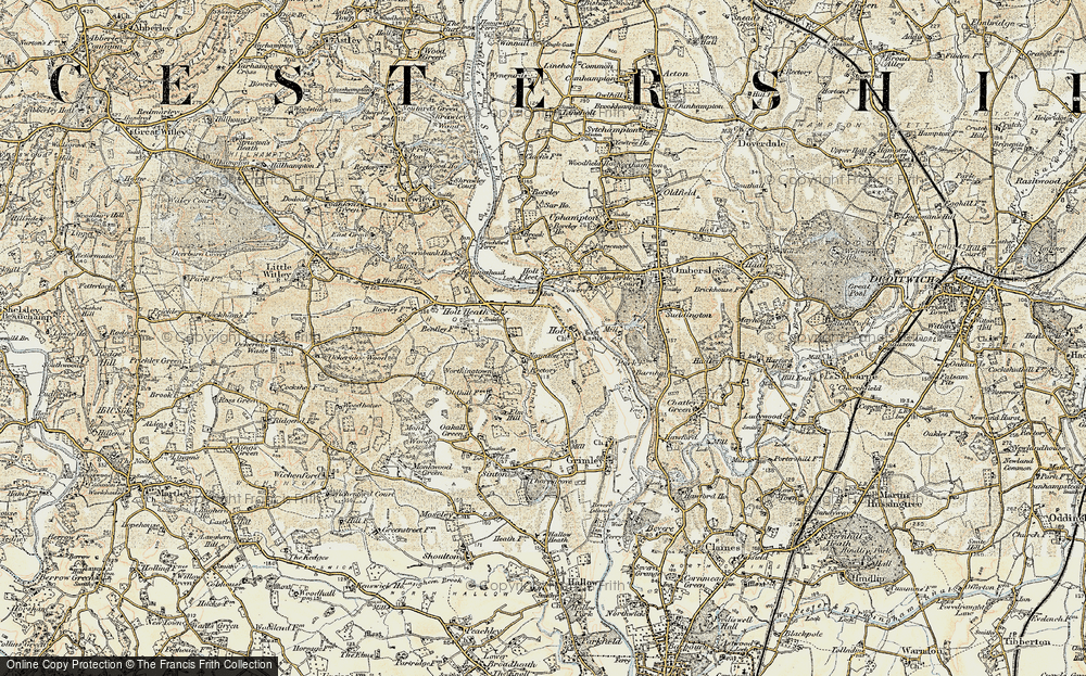 Old Map of Holt, 1899-1902 in 1899-1902