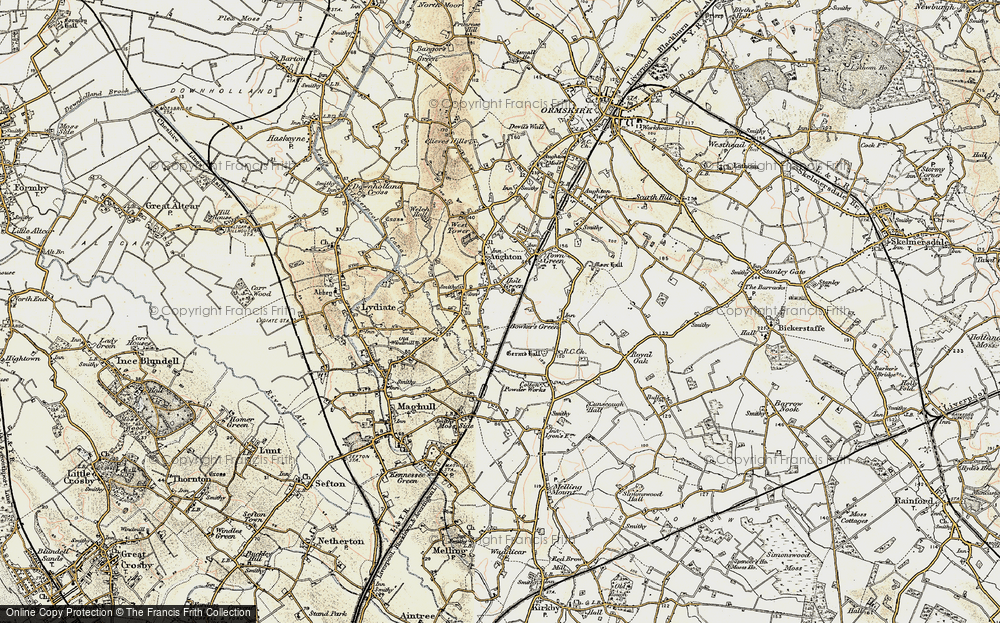 Old Map of Holt Green, 1902-1903 in 1902-1903