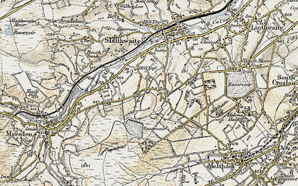 Old map of Holt Head in 1903
