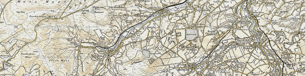 Old map of Holt Head in 1903
