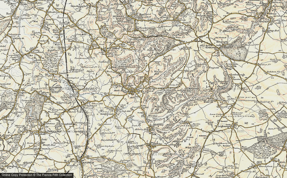 Old Map of Holywell, 1898-1899 in 1898-1899
