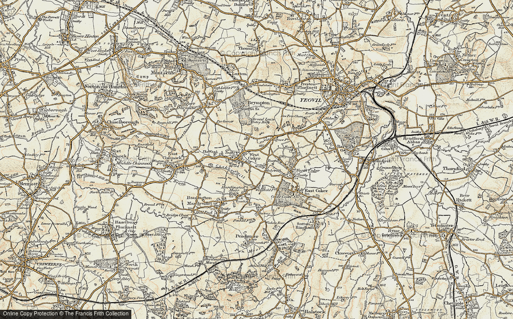 Old Map of Holywell, 1899 in 1899