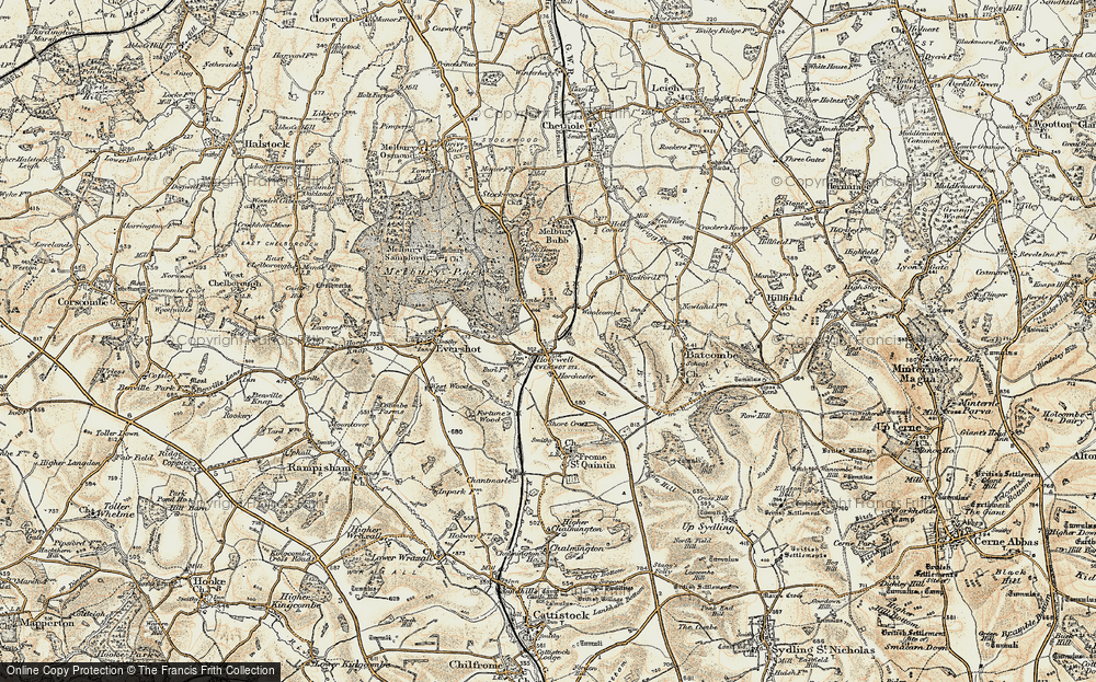 Old Map of Holywell, 1899 in 1899