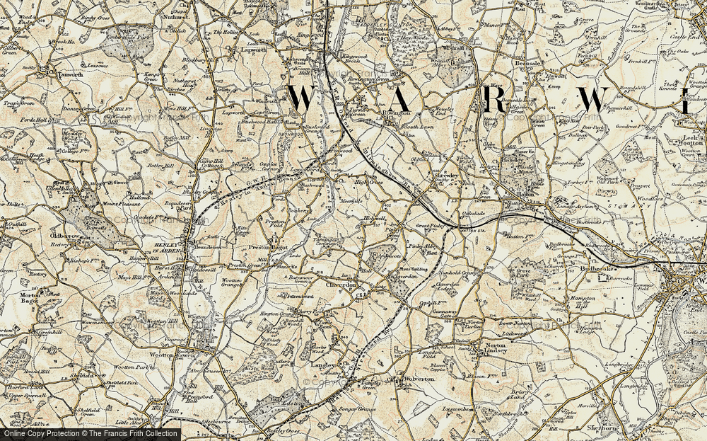 Old Map of Holywell, 1901-1902 in 1901-1902