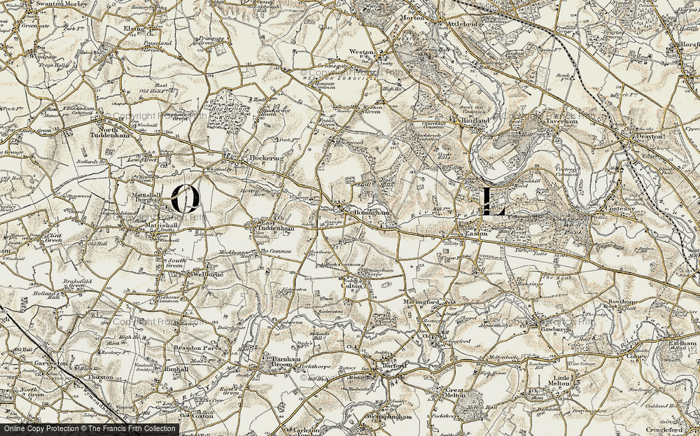 Honingham, 1901-1902