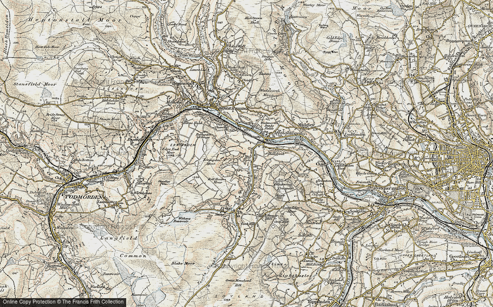 Old Map of Hoo Hole, 1903 in 1903