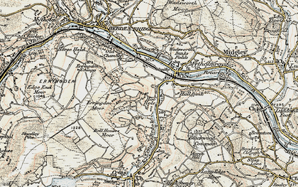 Old map of Hoo Hole in 1903