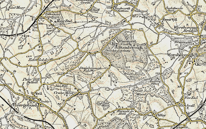 Old map of Broom Royd Wood in 1903