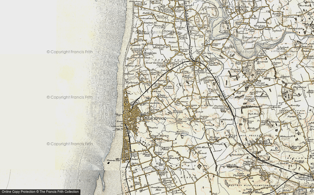 Old Map of Hoohill, 1903-1904 in 1903-1904