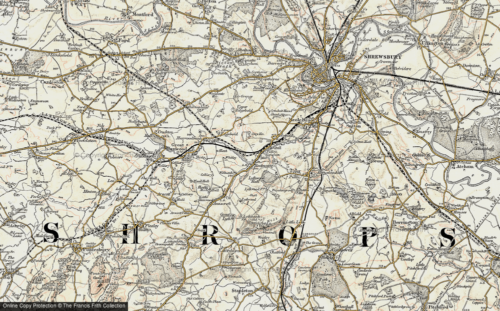 Old Map of Hook-a-gate, 1902 in 1902