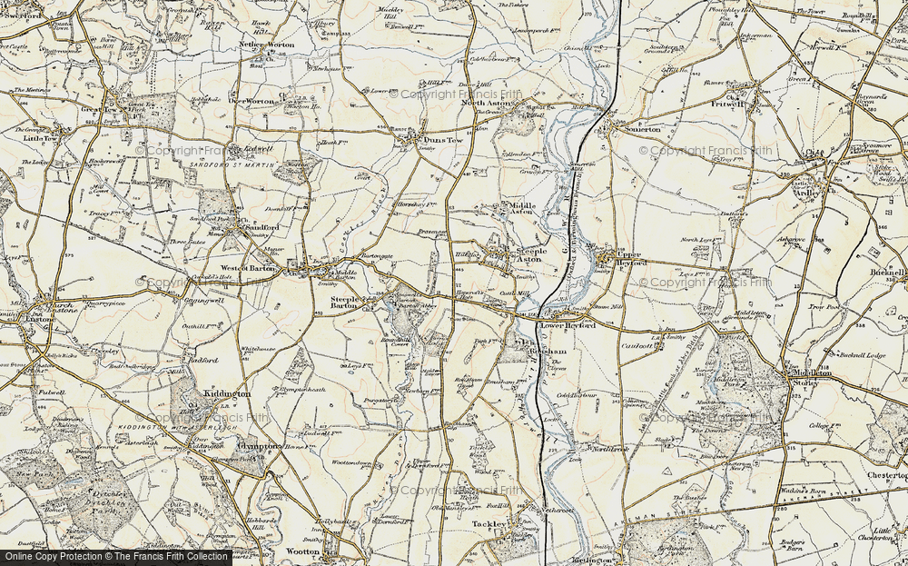 Old Map of Hopcroft's Holt, 1898-1899 in 1898-1899