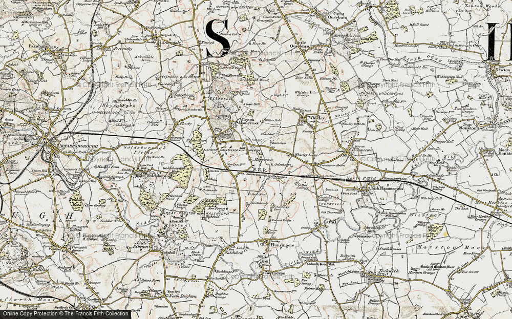 Old Map of Hopperton, 1903-1904 in 1903-1904
