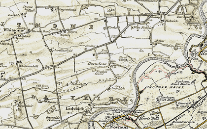 Old map of Horndean in 1901-1903