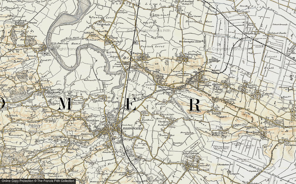 Old Map of Horsey, 1898-1900 in 1898-1900