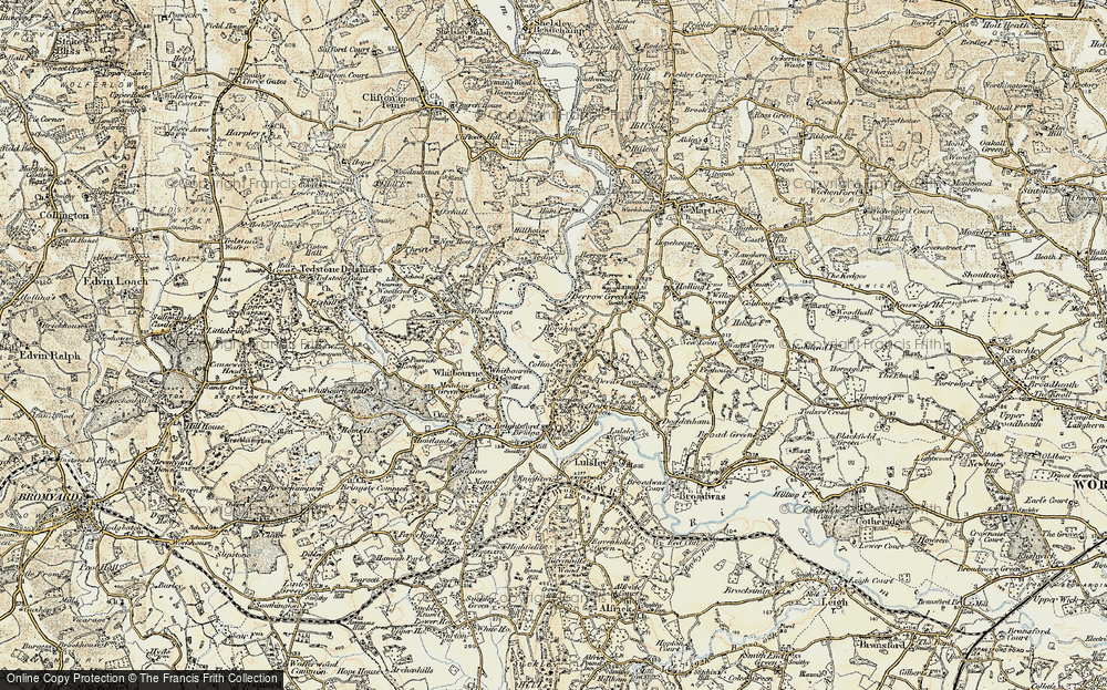 Old Map of Horsham, 1899-1902 in 1899-1902