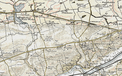 Old map of Horsley in 1901-1903