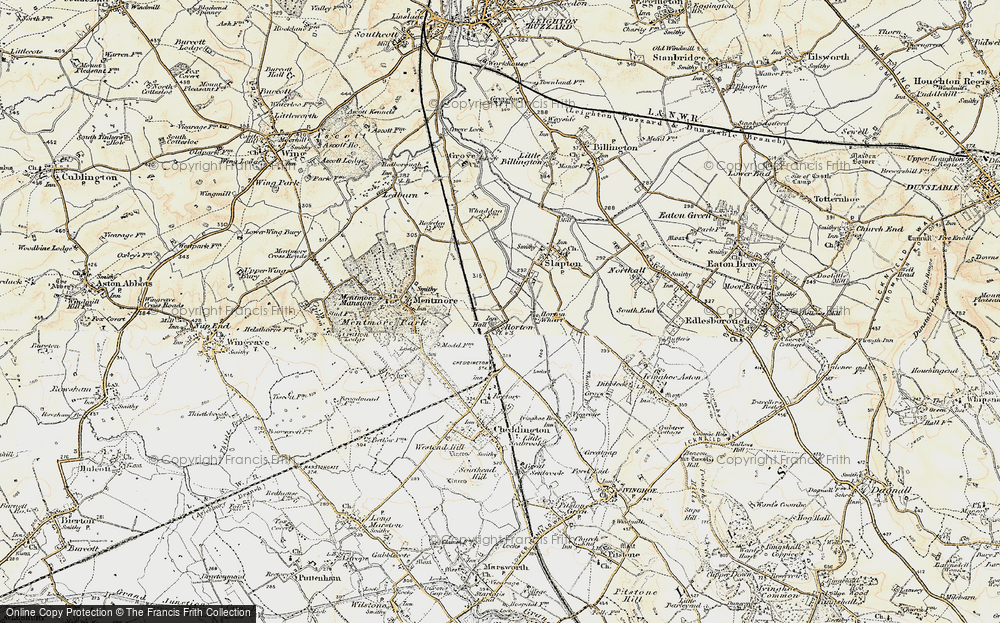 Old Map of Horton, 1898-1899 in 1898-1899