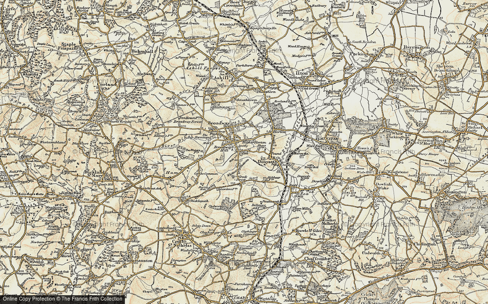 Old Map of Horton, 1898-1900 in 1898-1900