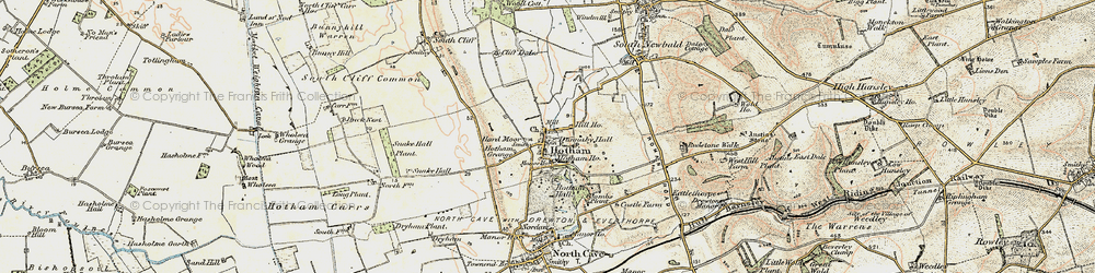Old map of Hotham in 1903