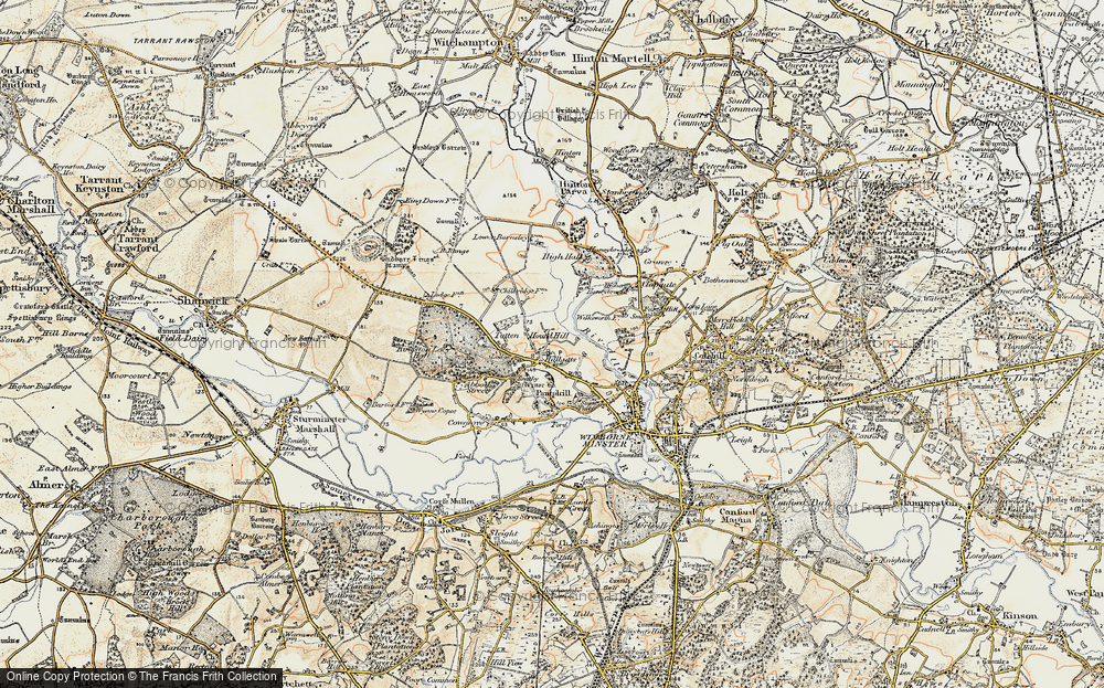 Old Map of Hound Hill, 1897-1909 in 1897-1909