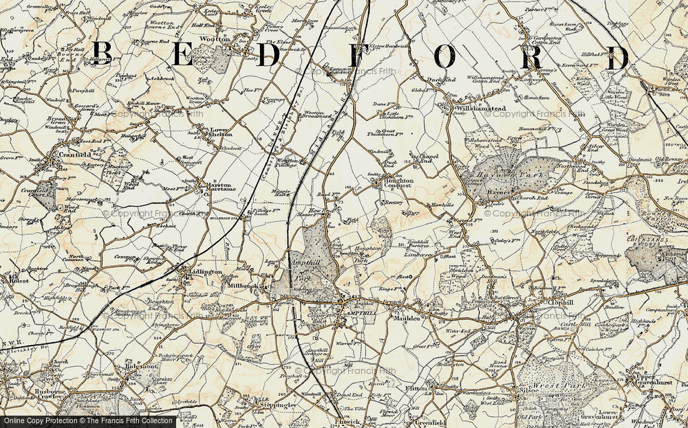 Old Map of How End, 1898-1901 in 1898-1901