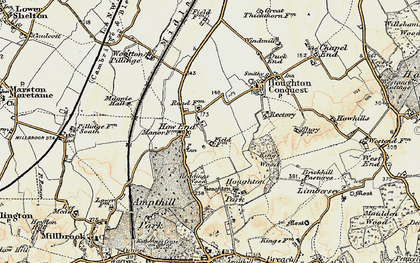 Old map of How End in 1898-1901