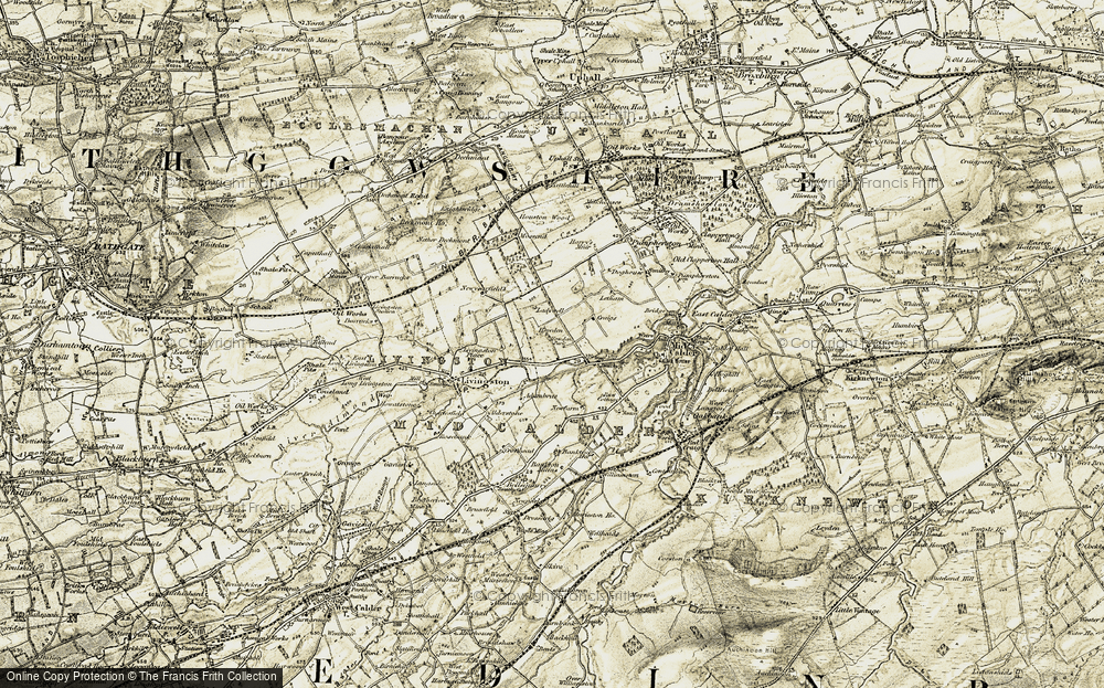 Old Map of Howden, 1904 in 1904