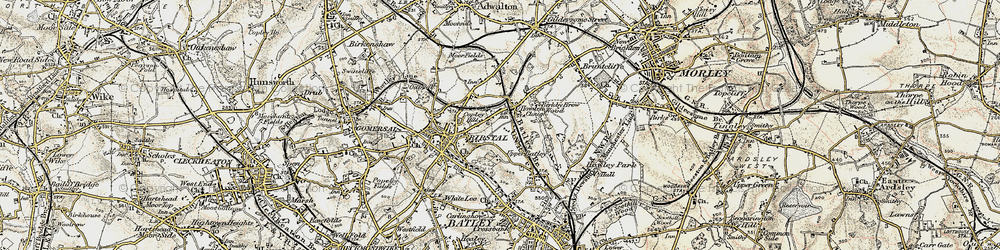 Old map of Wilton Park in 1903
