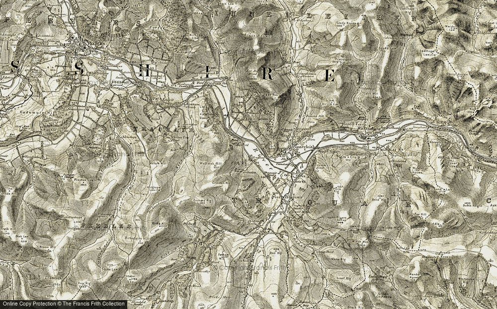 Old Map of Howford, 1903-1904 in 1903-1904