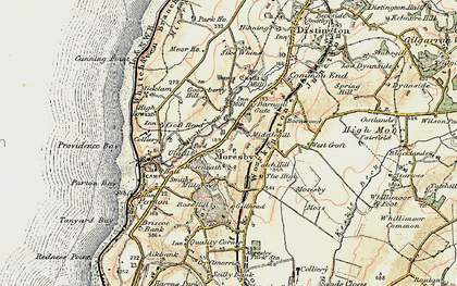 Old map of Barngill Ho in 1901-1904