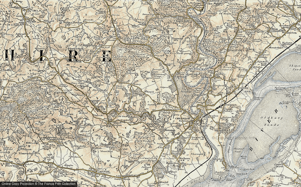 Old Map of Howick, 1899-1900 in 1899-1900