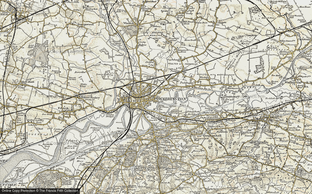 Old Maps Of Howley, Cheshire - Francis Frith