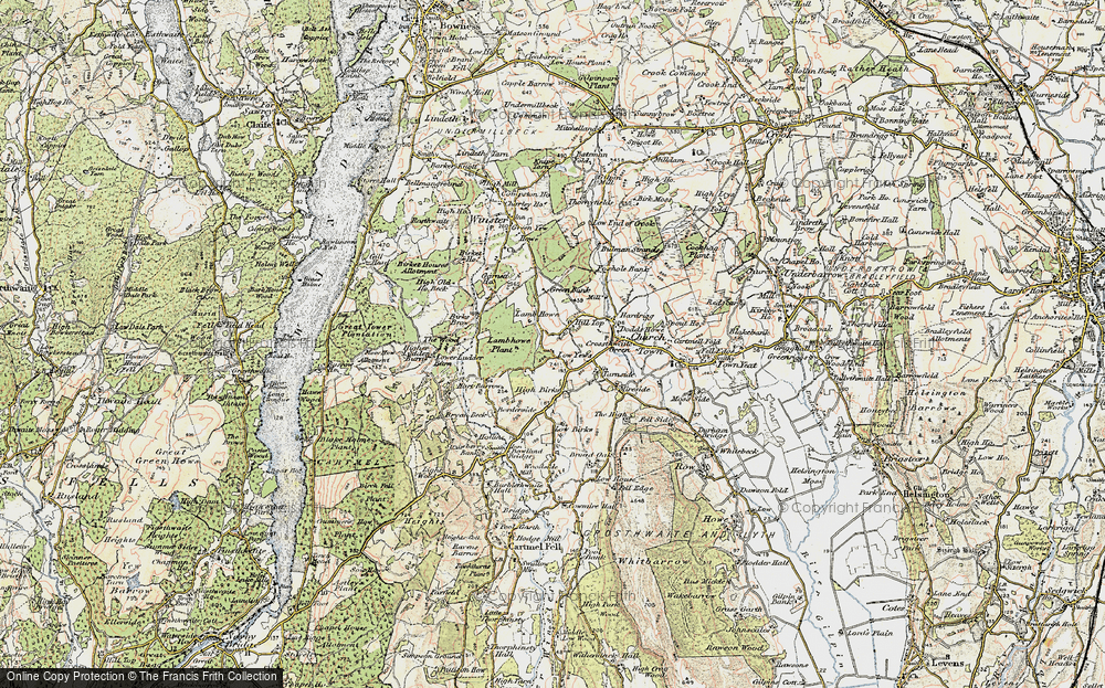 Old Map of Hubbersty Head, 1903-1904 in 1903-1904