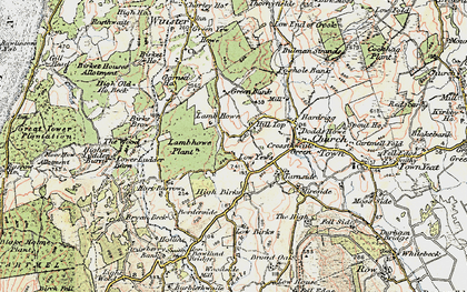 Old map of Hubbersty Head in 1903-1904